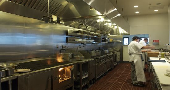 Mustards Grill kitchen