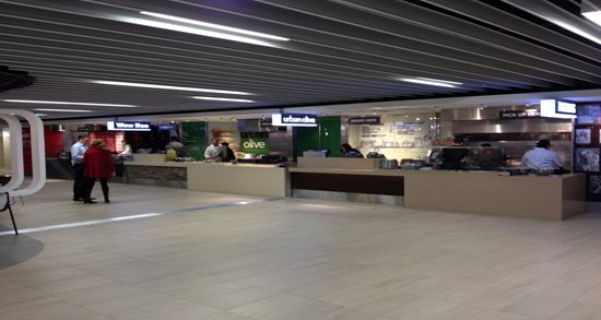 O’Hare International Airport Food Court  TriMark Marlinn