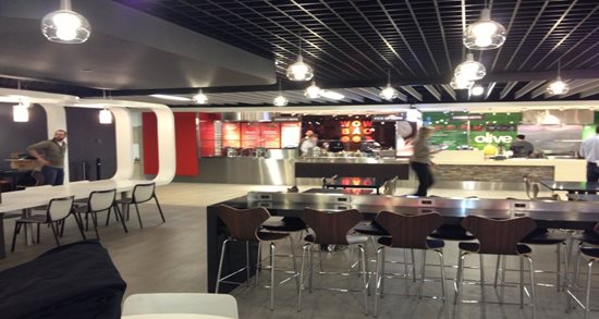 O Hare International Airport Food Court Trimark Marlinn Project Highlights