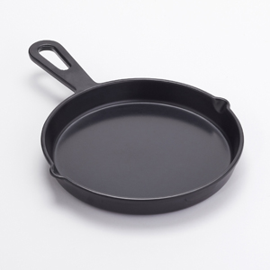 BLACK MELAMINE FRY PAN