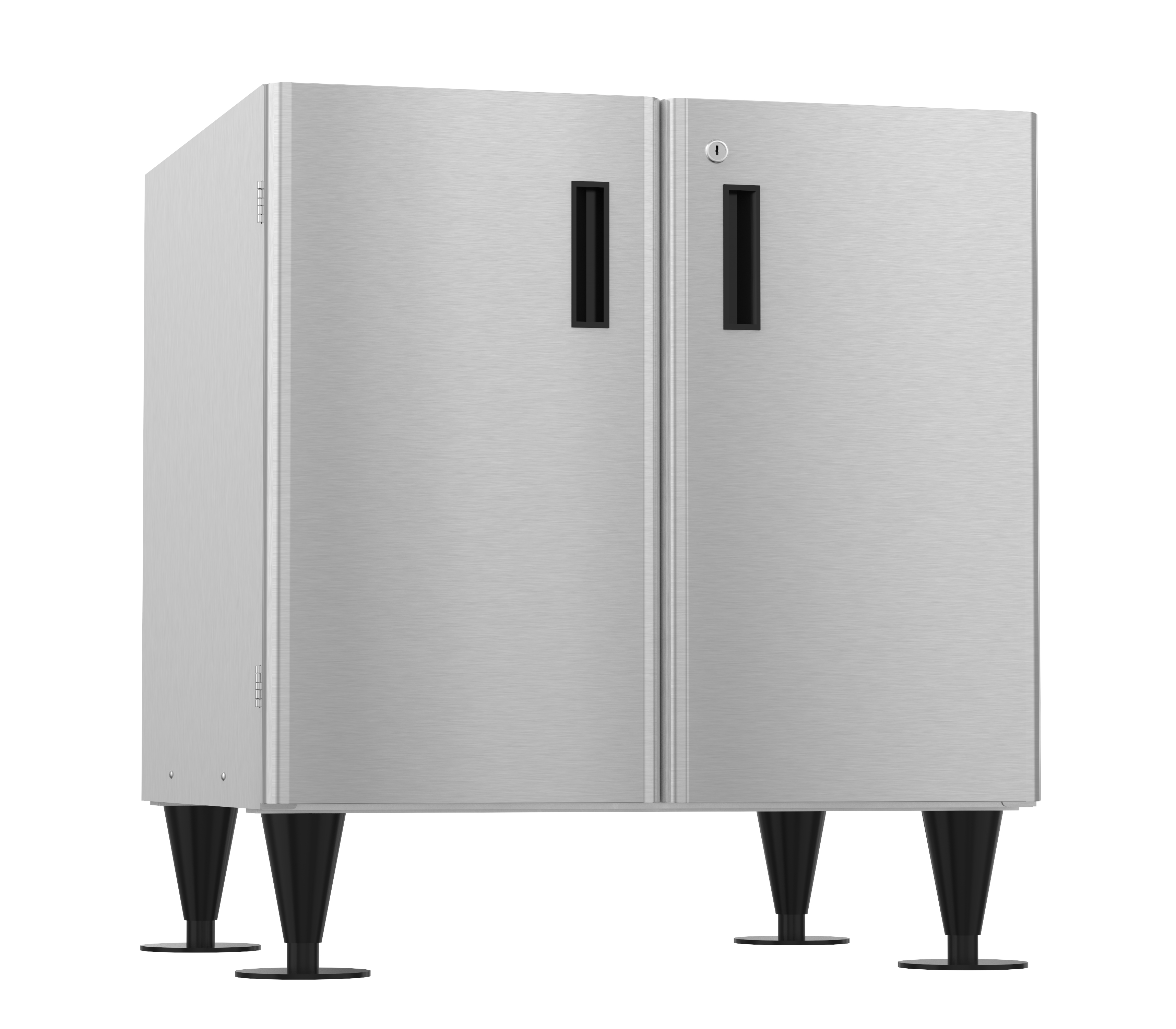 SD-200, Icemaker/Dispenser Stand with Lockable Doors
