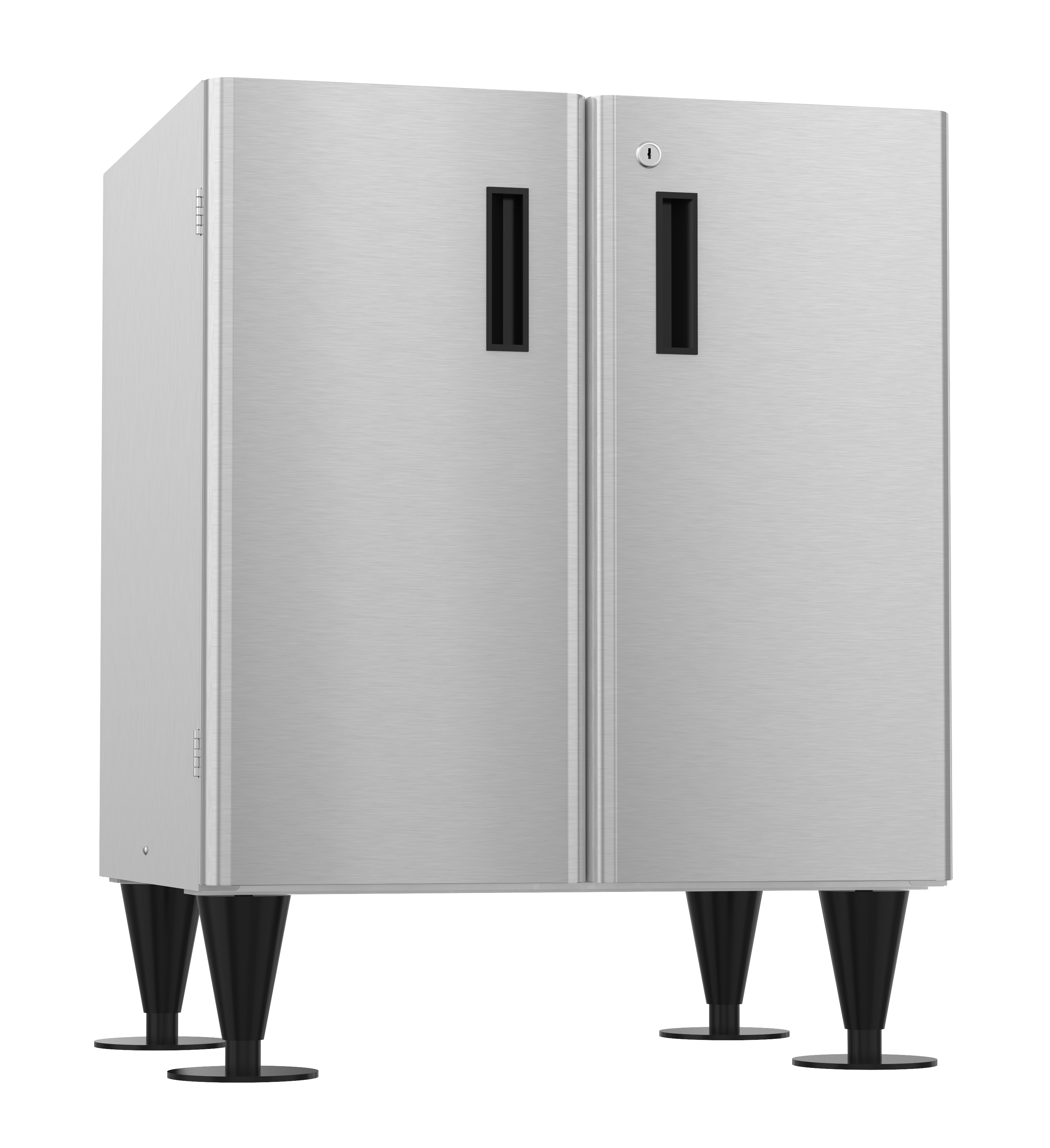 SD-500, Icemaker/Dispenser Stand with Lockable Doors