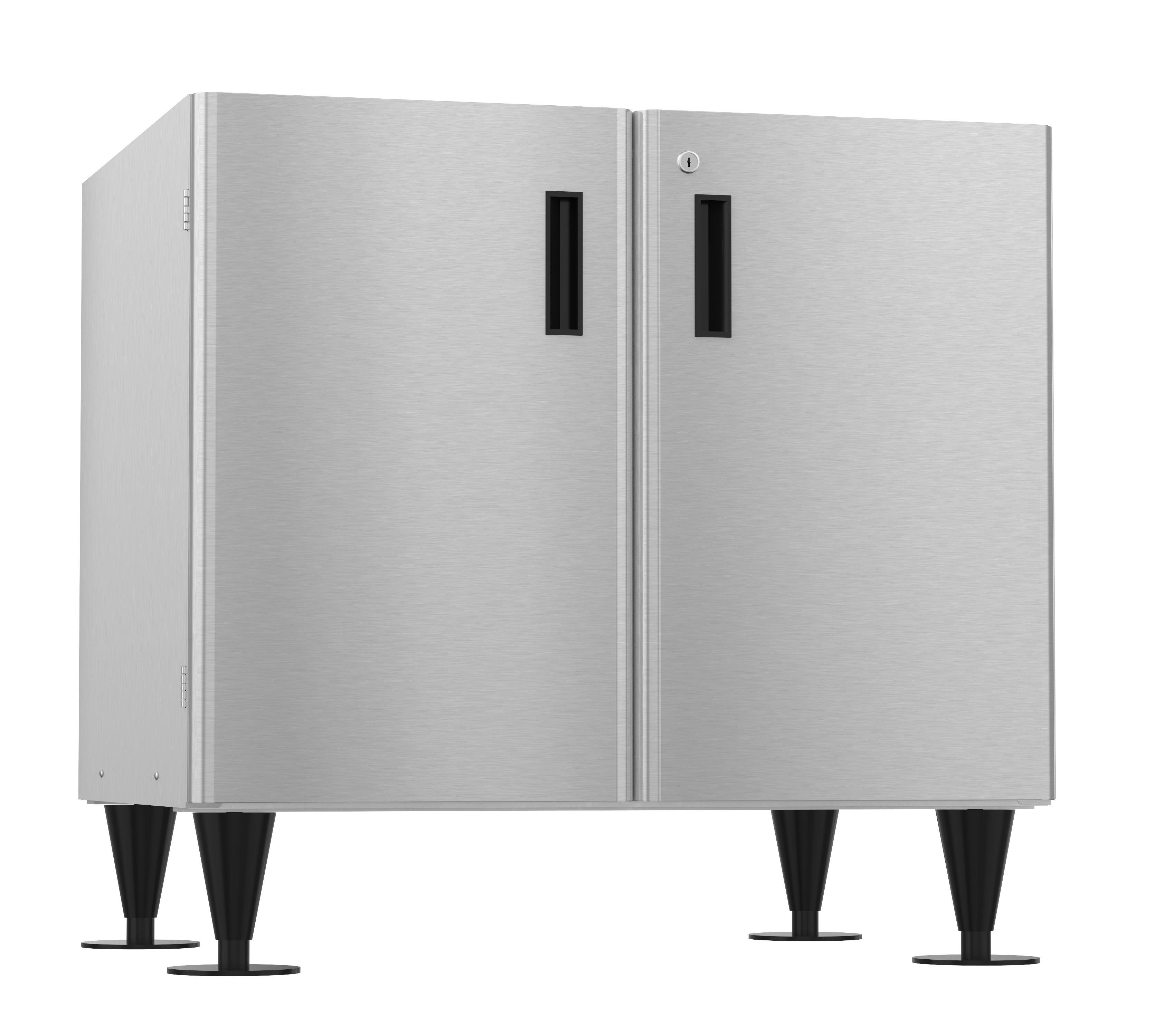 SD-750, Icemaker/Dispenser Stand with Lockable Doors