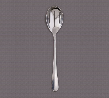 Libbey World Tableware 004 142 Serving Spoon, Slotted