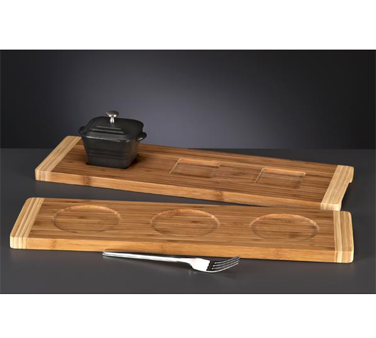 Libbey World Tableware BAM-15 Platter, Wood