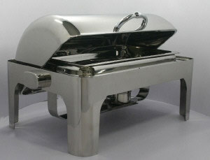 Arcata, Dripless Rolltop Chafer, Rectangle
