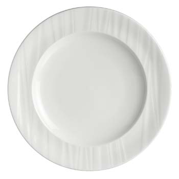 Steelite FolioRuche, Banquet Rim Plate 11 IN  (7 IN Well)