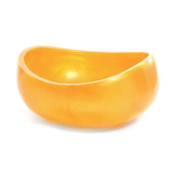 Steelite Kenny MackScoop Tangerine Pearl, Bowl 13 1/2 In D X 6 In H