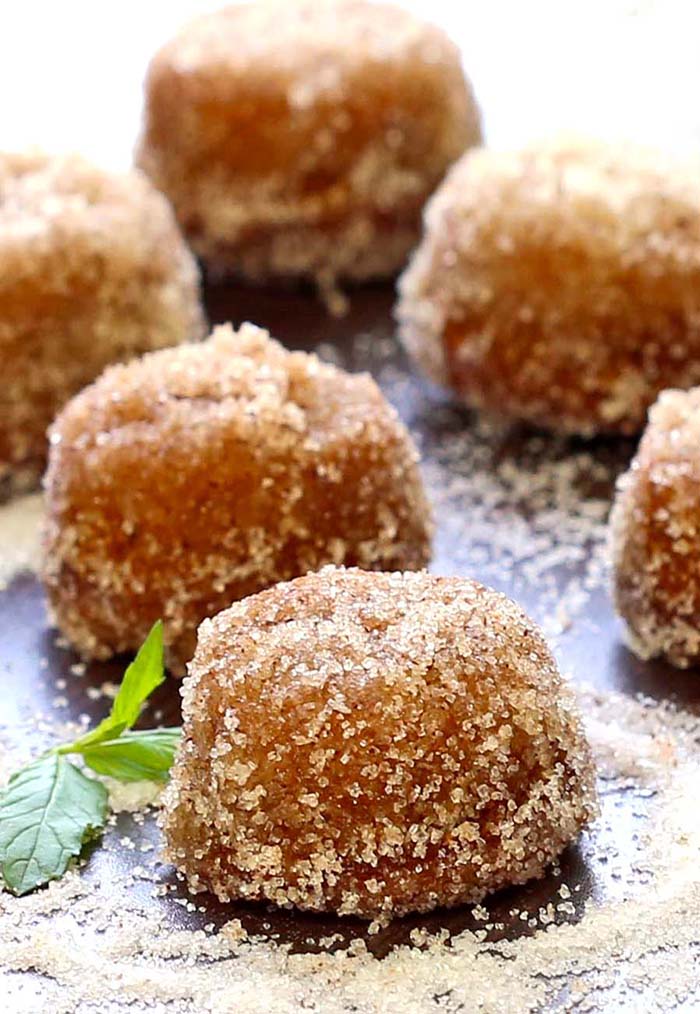 Pumpkin doughnut holes