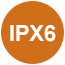 IPX6 Water-Resistant Controls
