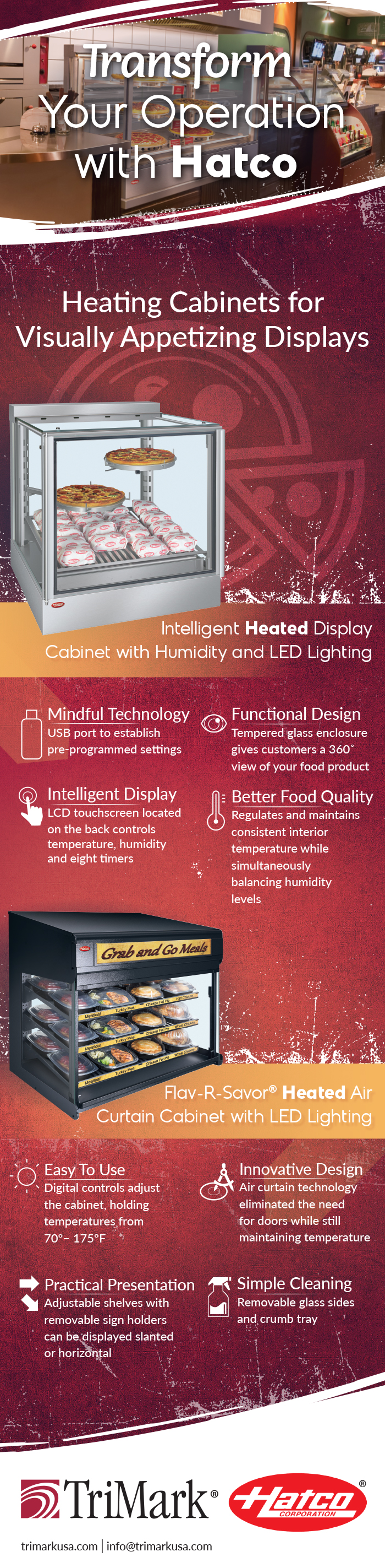 Hatco Heated Displays Infographic