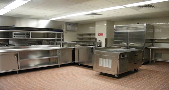 The George W. Bush Presidential Library and Museum bistro kitchen 