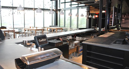 Gather restaurant bar