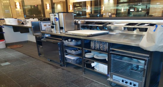The Cheesecake Factory service station 
