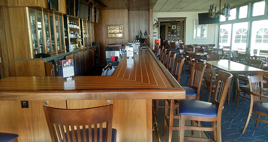 Chicago Yacht Club bar renovation