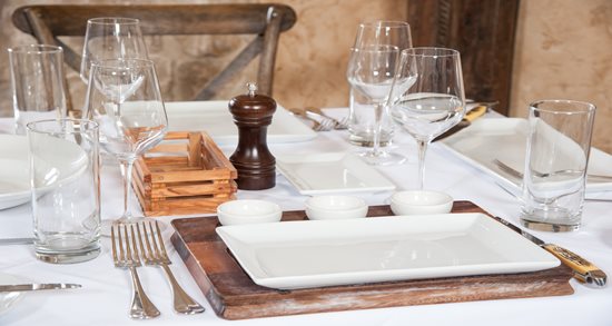 Cibréo Italian Kitchen dining room tabletops