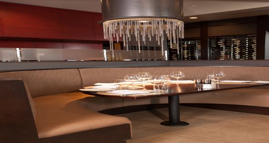 Ken Stewart's East Bank dining room