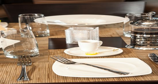 Ken Stewart's East Bank tabletop and custom flatware