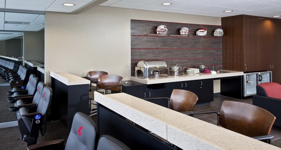 Washington State University luxury box seats