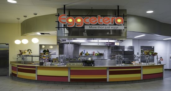 University of Wisconsin Eggcetera kitchen
