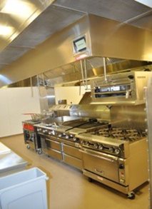 Wake Forest University Dining Hall new kitchen