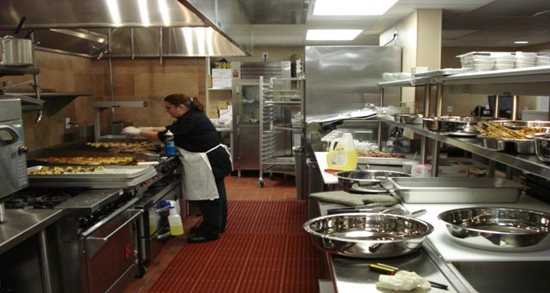 Ohio Presbyterian Retirement Services chef in kitchen