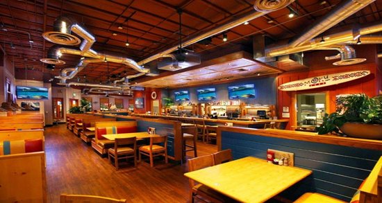 Island Restaurant new interior design