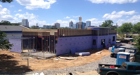 Zaxby's new restaurant construction 
