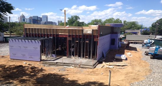 Zaxby's new restaurant construction 