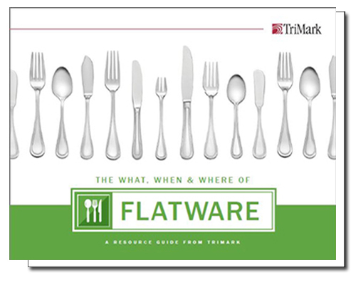 The What, When & Where of Commercial Flatware for Foodsevice & Restaurants