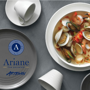 Ariane Artisan Porcelain Dinnerware