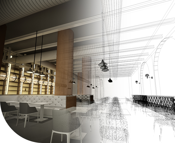 Design concept for a new restaurant