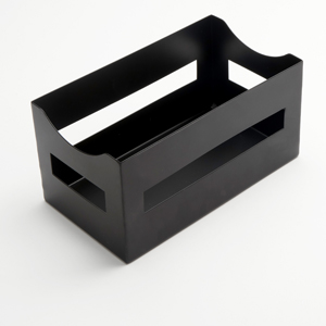 BLACK NAPKIN CADDY