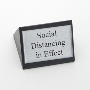 SOCIAL DISTANCE SIGN