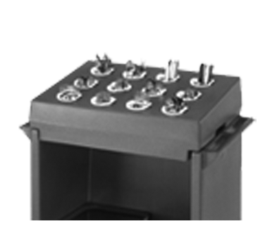 Cambro CR12401 Flatware Silverware Holder Dispenser