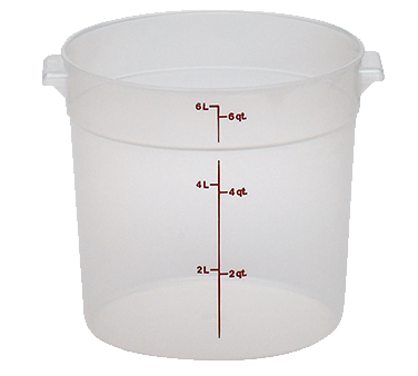 Cambro RFS6PP190 Food Storage Container, Round