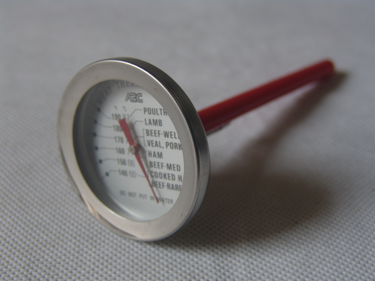 Meat Thermometer, 140F to 190F