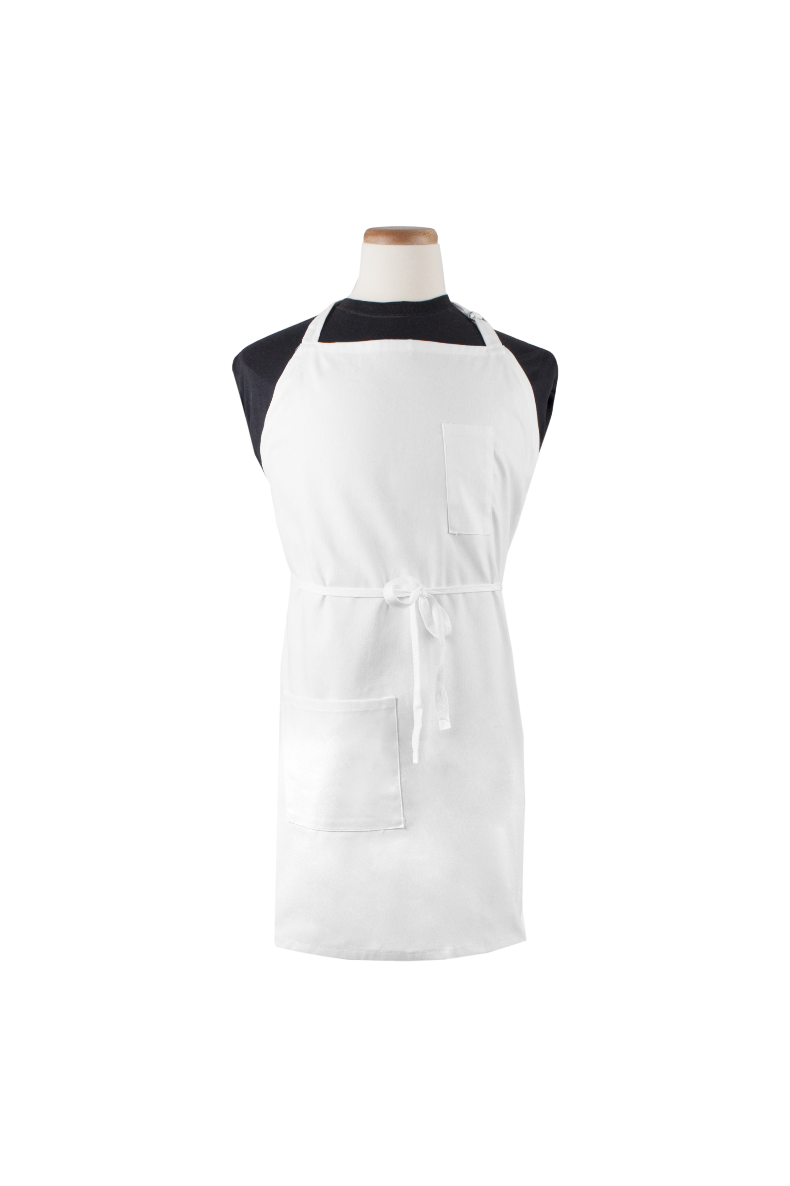 3-Pocket Bib Apron, 32" x 32"L