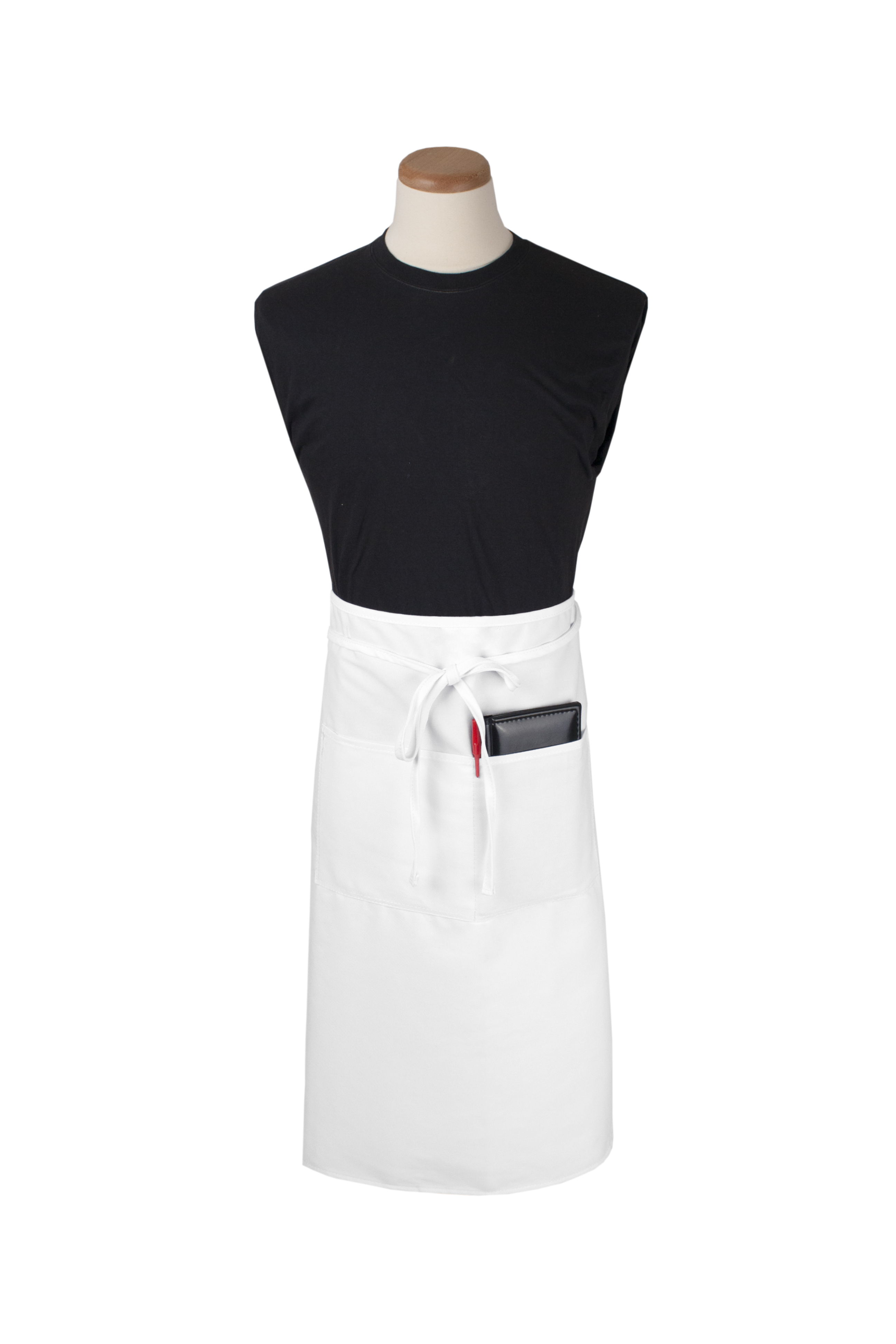 2-Pocket Bistro Waist Apron, 32"W x 28"L