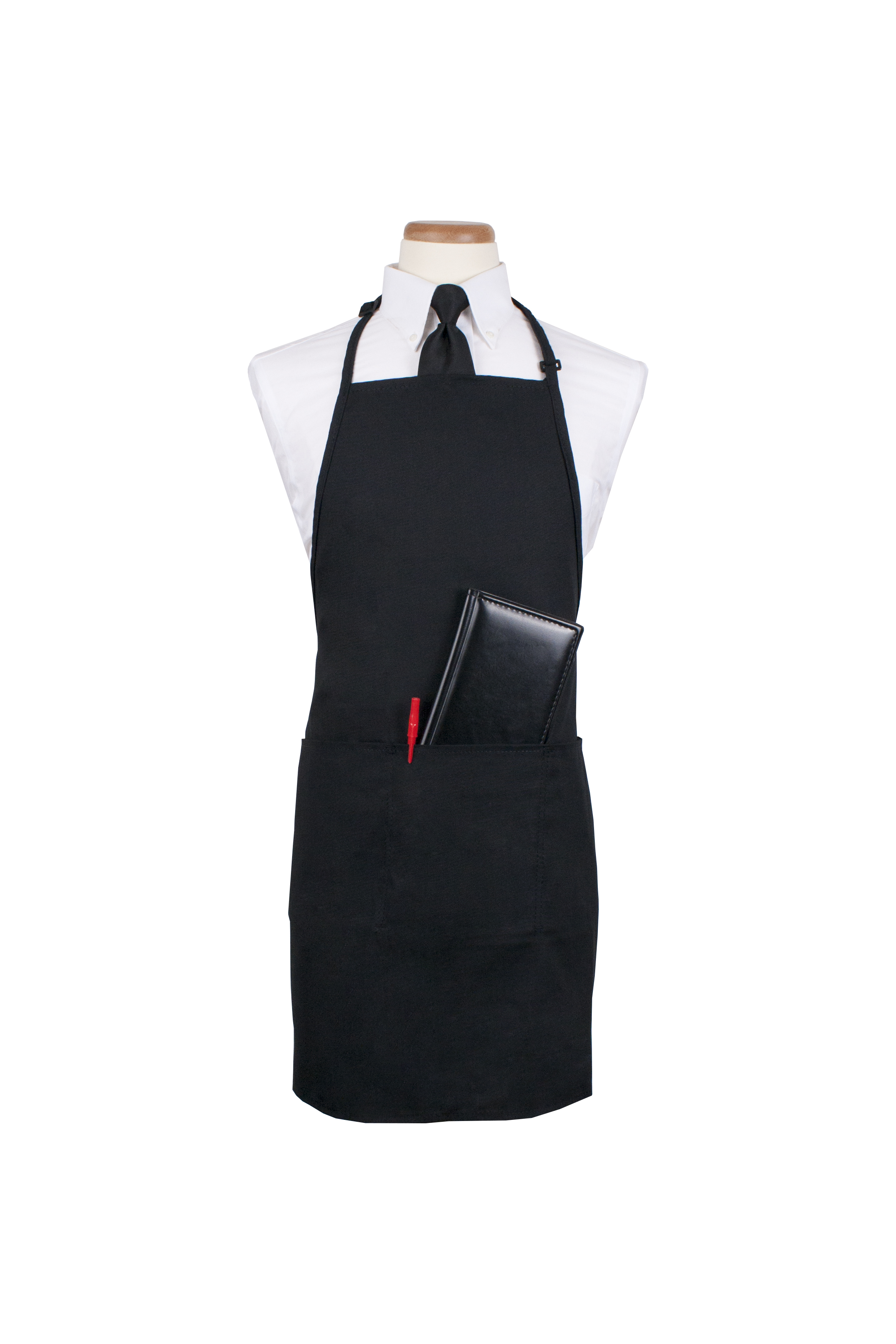 4-Pocket Extra Long Bib Apron, 26"W x 31"L