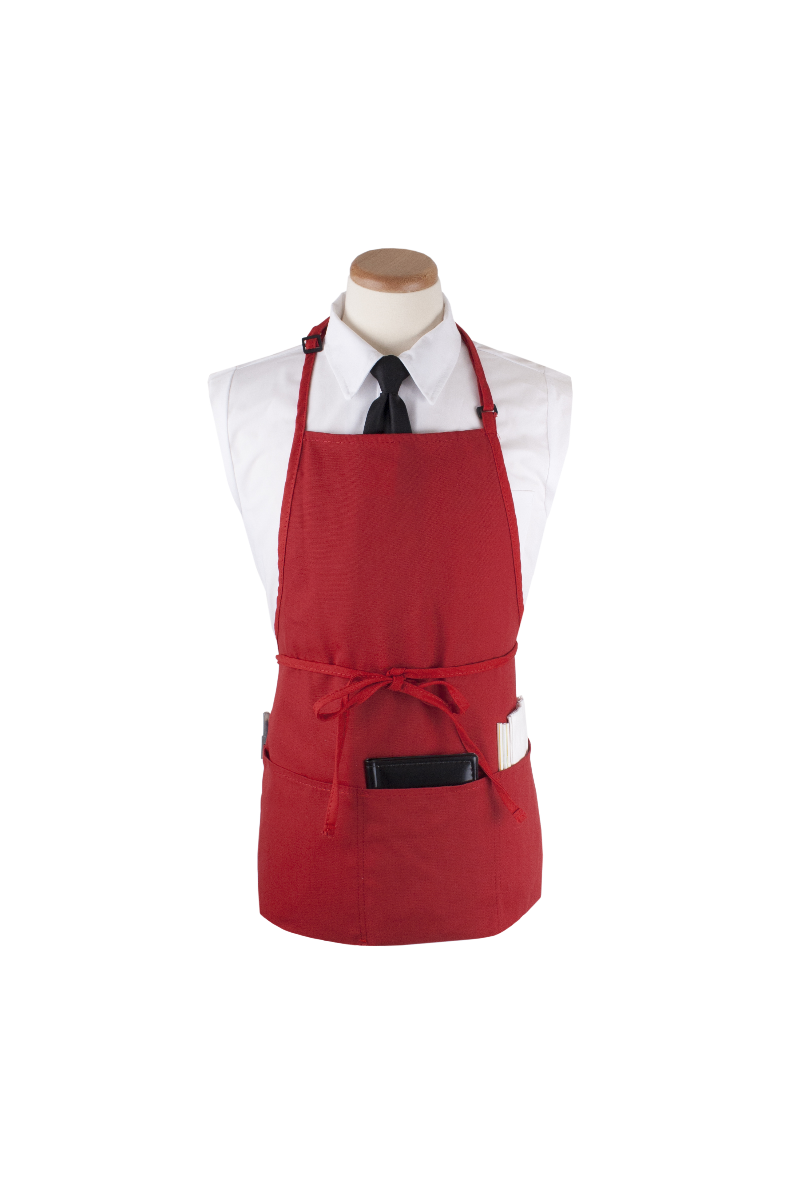 4-Pocket Bib Apron, 26"W x 23"L