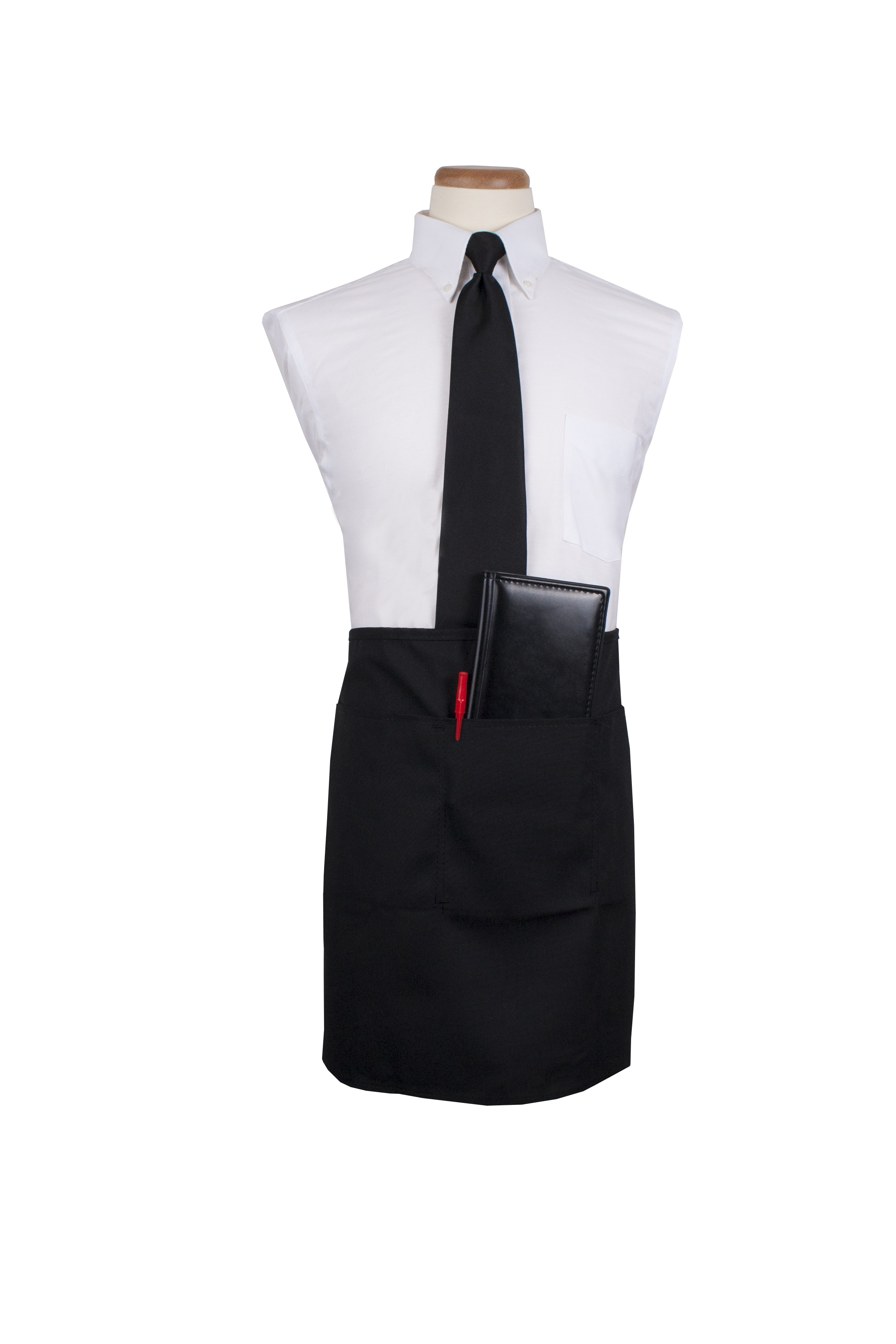 Extra Long Waist Apron, 26"W x 18 1/2"L