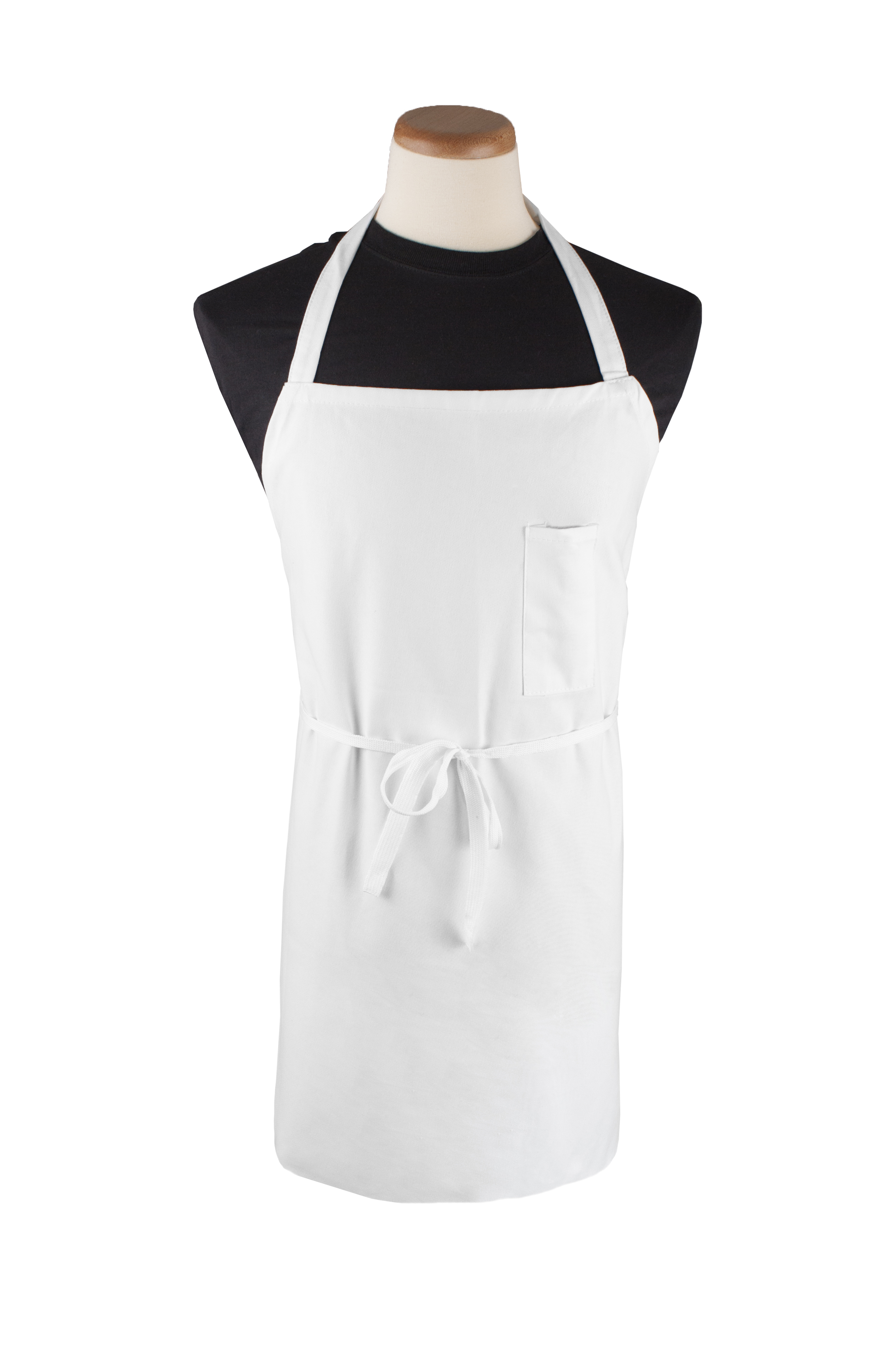 Bib Apron w/Pen Pocket, 32" x 32"L