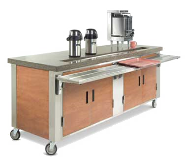 Dinex DXDHT6 Serving Counter, Hot Food Steam Table, Electric