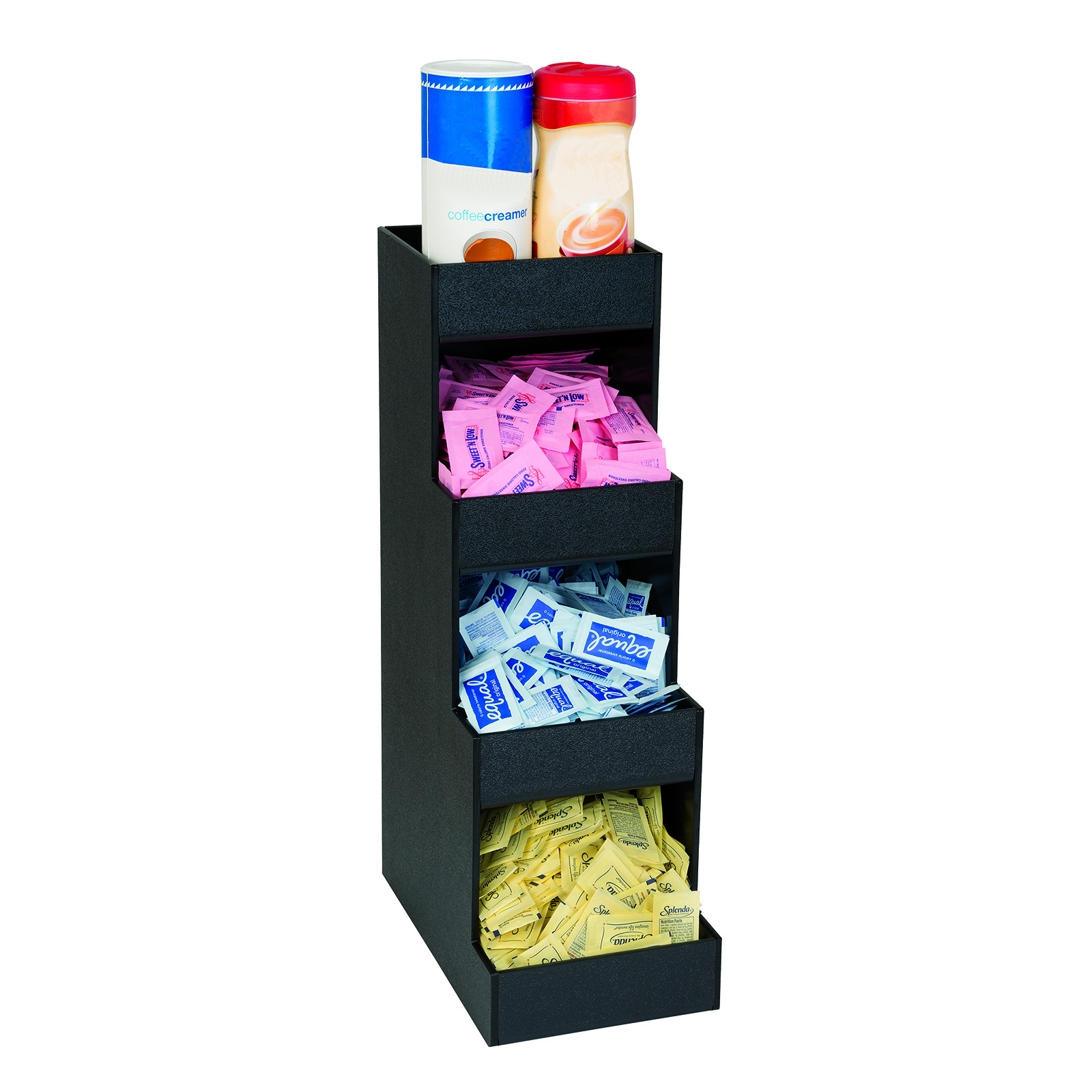 Dispense-Rite CTVH-4BT Condiment Caddy, Countertop Organizer