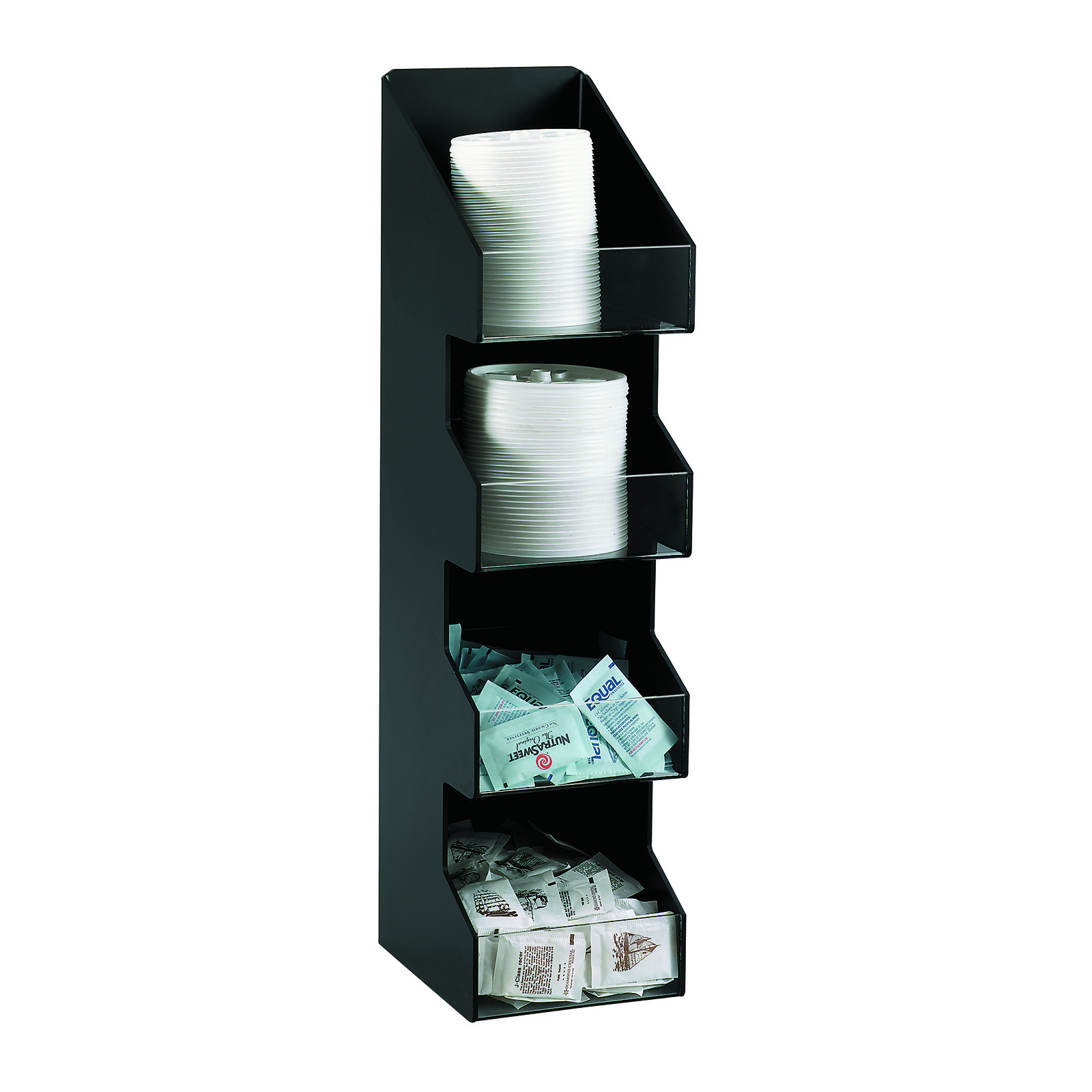 Dispense-Rite VCO-4 Condiment Caddy, Countertop Organizer