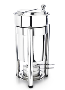 Stainless Steel Petite Marmite with Pillard Legs