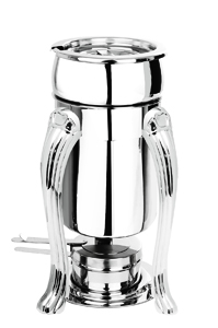 Stainless Steel Queen Anne Collection Soup Marmite with lift off Lid