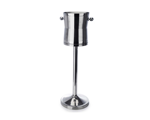waisted wine bucket and stand