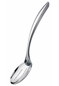 13.25" LARGE SLOTTED SPOON Matt finish